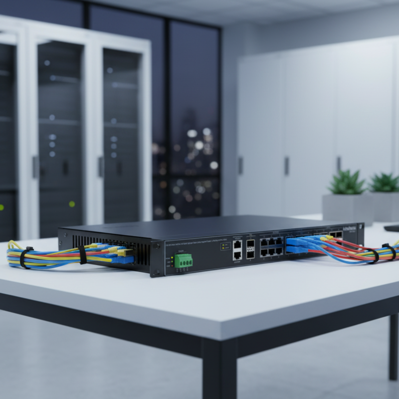 OLT 8 Portas Intelbras OLT 8820 I GPON Concentrador De Interfaces