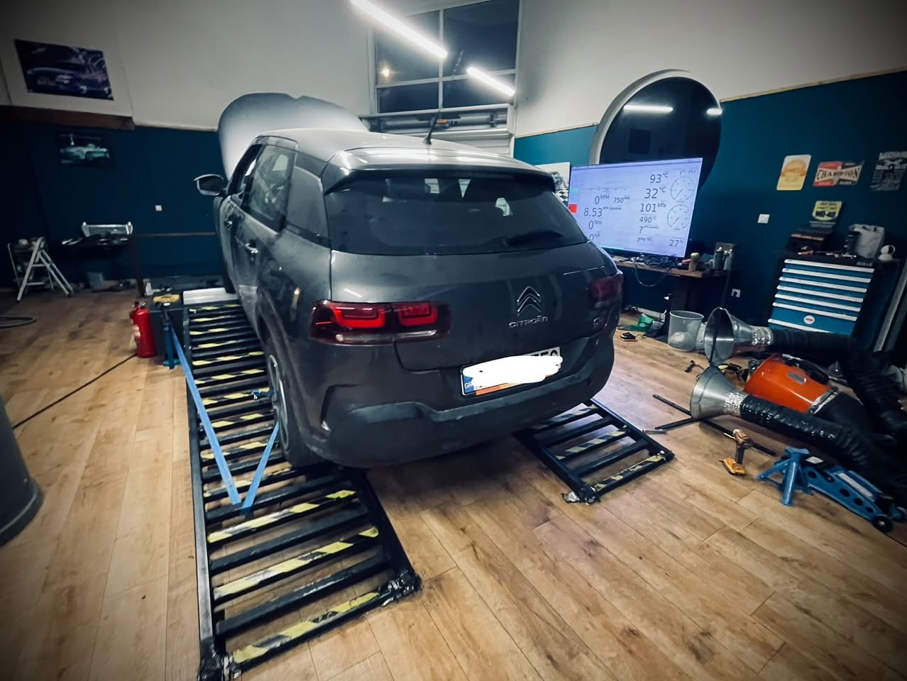 Citroen C4 Cactus dyno graph Stage 1 results