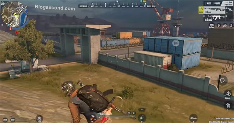Grafik dari Game Rules of Survival