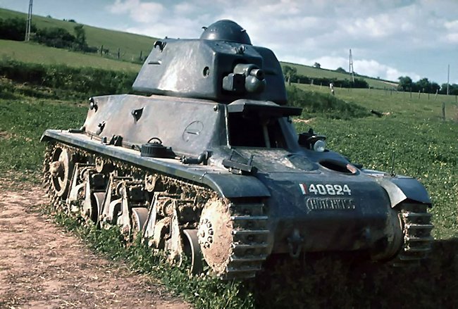 Tanques del Ejército francés Hotchkiss H39