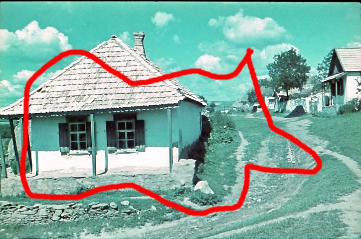 Farbdia Agfacolor Dia 5.Panzer Div.Wikinger Kriegsberichter Russland (1)