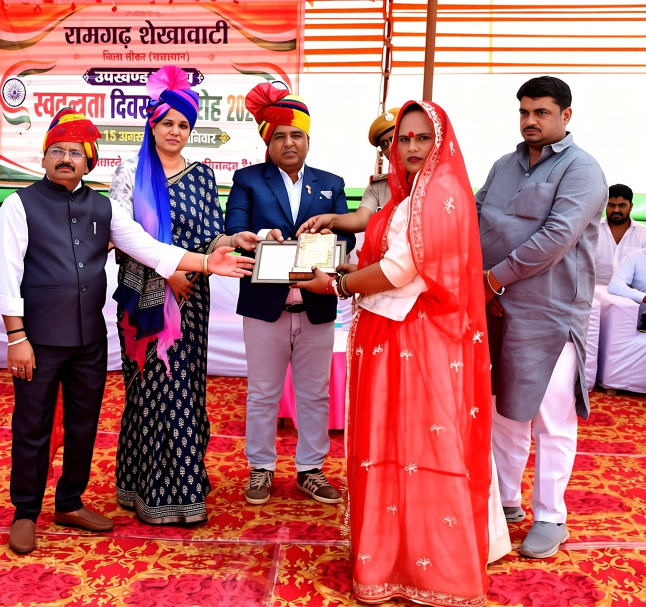 गुड्डूबाई किन्नर ने रचा इतिहास, जिले में उपखंड स्तर पर सम्मानित होने वाली पहली किन्नर