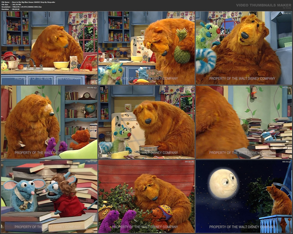 Bear in the Big Blue House S04E03 Step By Step.mkv