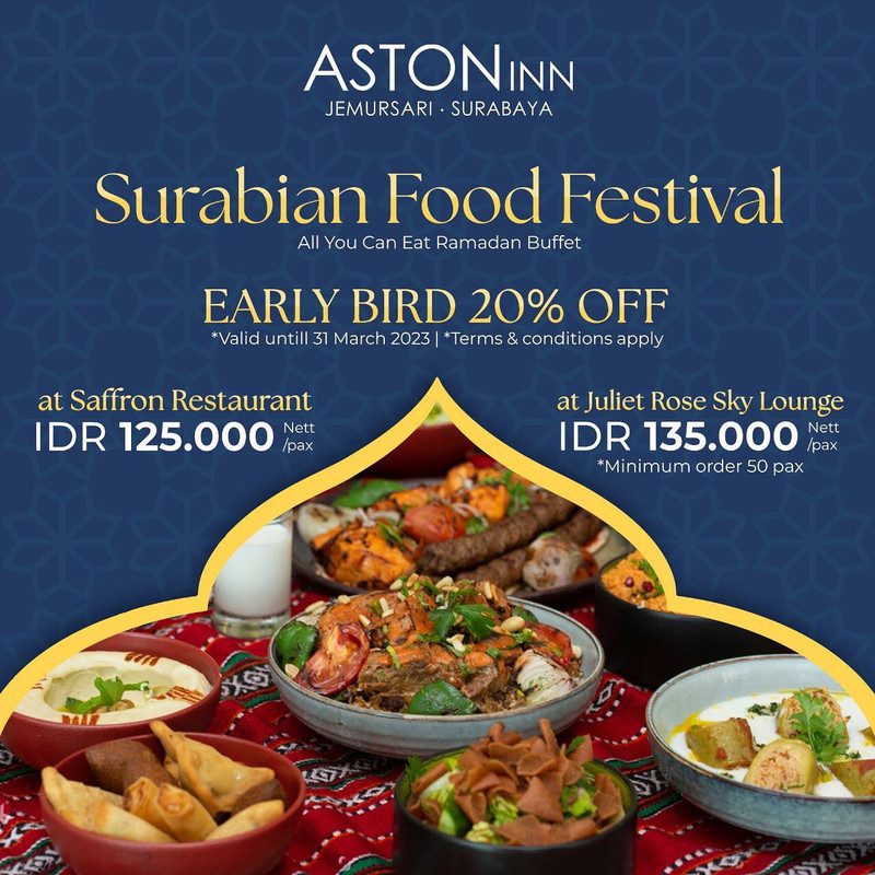 Cari Paket Bukber di Surabaya? Cek 5 Hotel yang Tawarkan All You Can