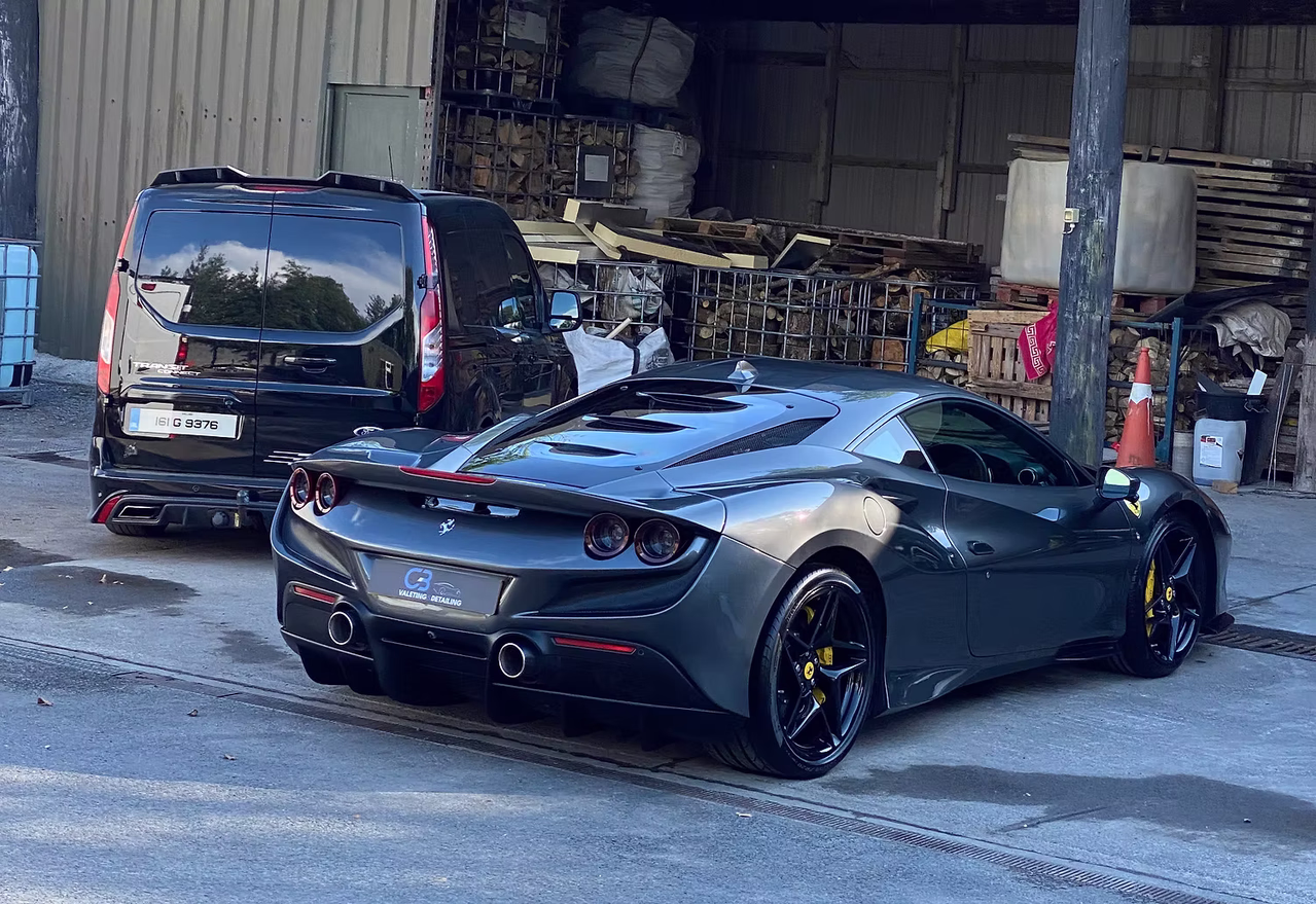 Car detailing result