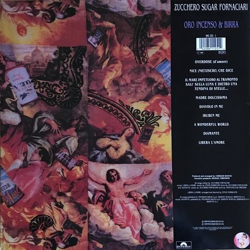 Zucchero Sugar Fornaciari - Oro Incenso & Birra (1991) [Vinyl Rip 1/5.64] DSD | DSF + MP3