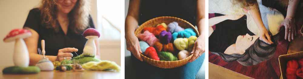 nan.c designs needle felting with Nancy Wesley