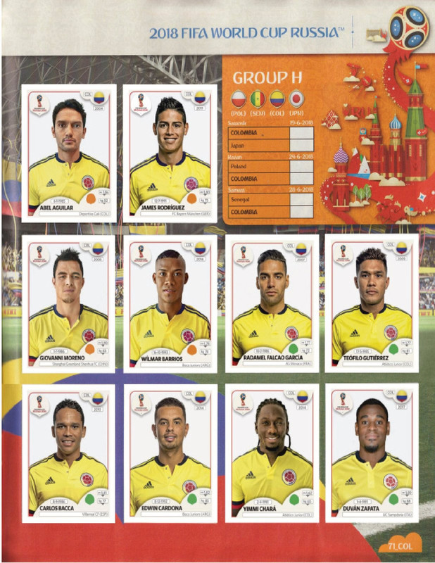 Album Panini Rusia 2018-73