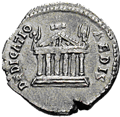 Glosario de monedas romanas. PORTICO. 7