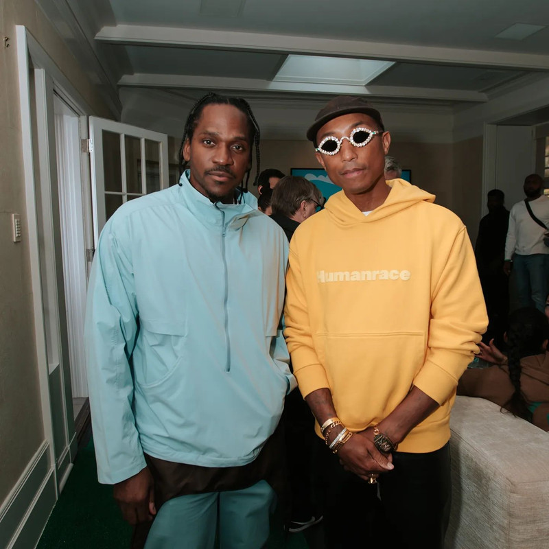 Pharrell & Co. With Kanye West, Kim Kardashian & North At Virgil Abloh's  Final Louis Vuitton Show In Miami (November 30) (2021) - The Neptunes #1  fan site, all about Pharrell Williams and Chad Hugo