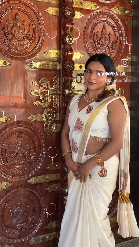 chubby dusky kerala girl in kerala costume.mp4_snapshot_00.08.931