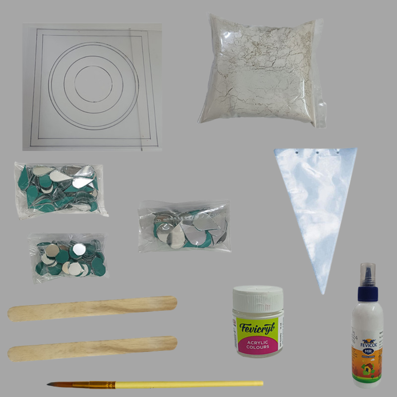 Lippan Art on Square Mdf DIY Kit 