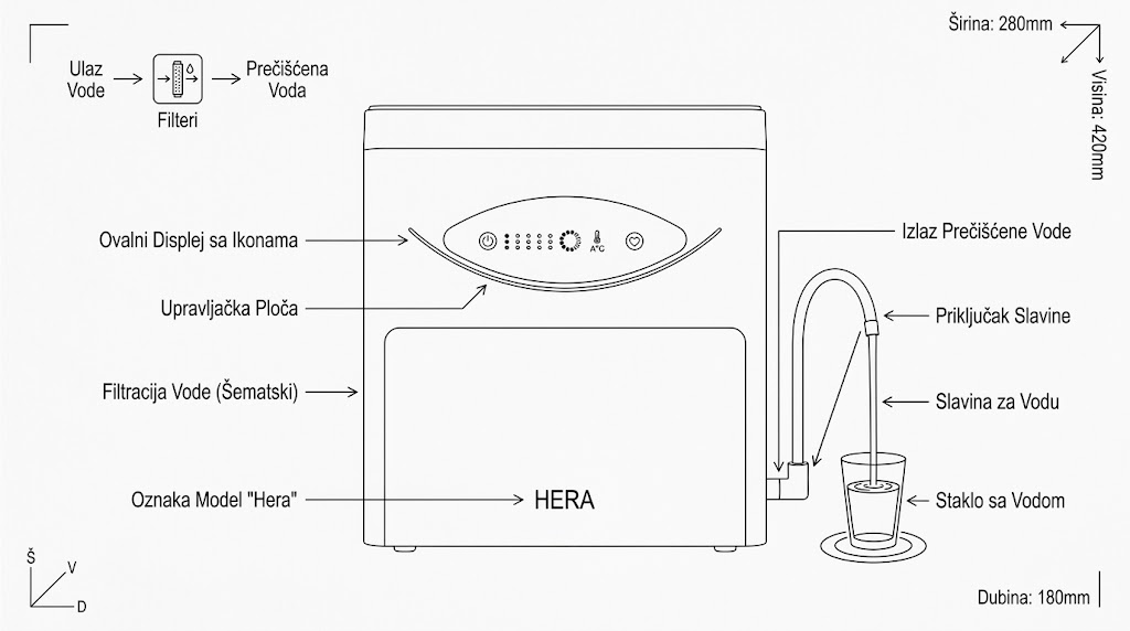 Compact Hera sa pumpom