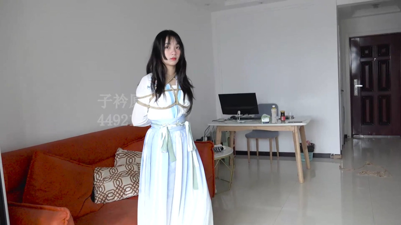 子衿绳艺 琳琳汉服驷马紧缚.mp4_20230325_083259.602