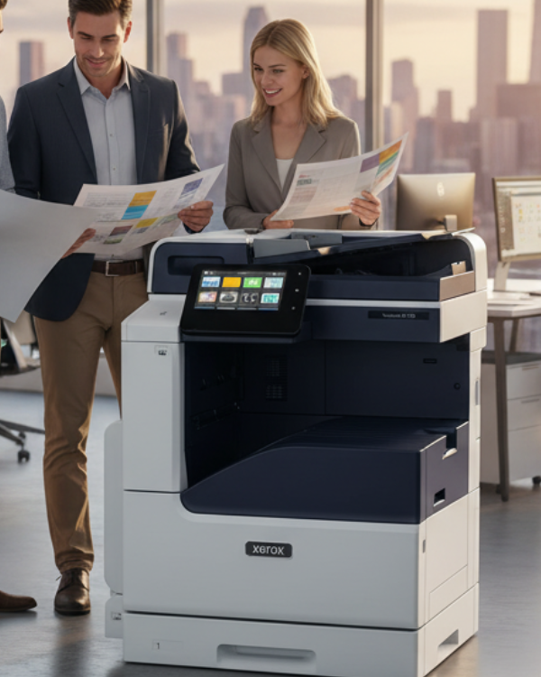 Ícones de conectividade: Wi-Fi, NFC, AirPrint e Mopria