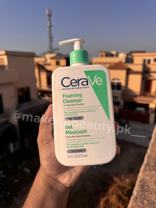 CeraVe Foaming Cleanser 473 ML full size.