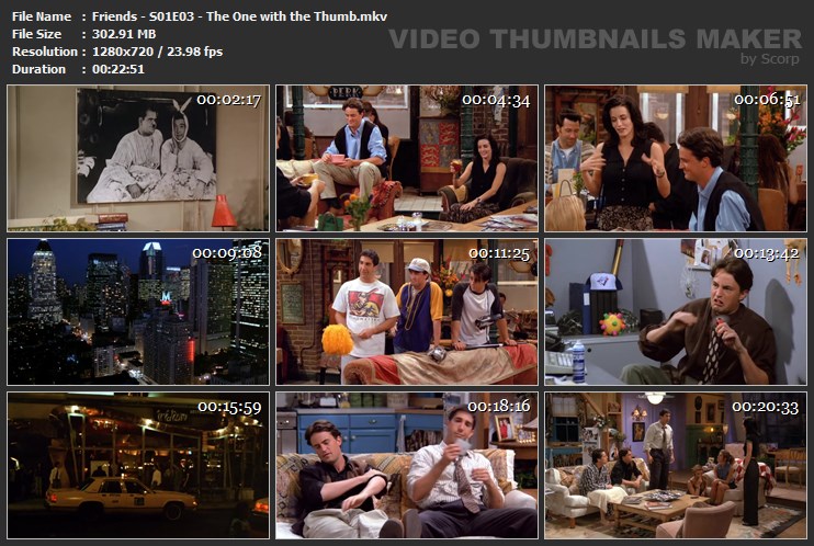 Friends - S01E03 - The One with the Thumb.mkv