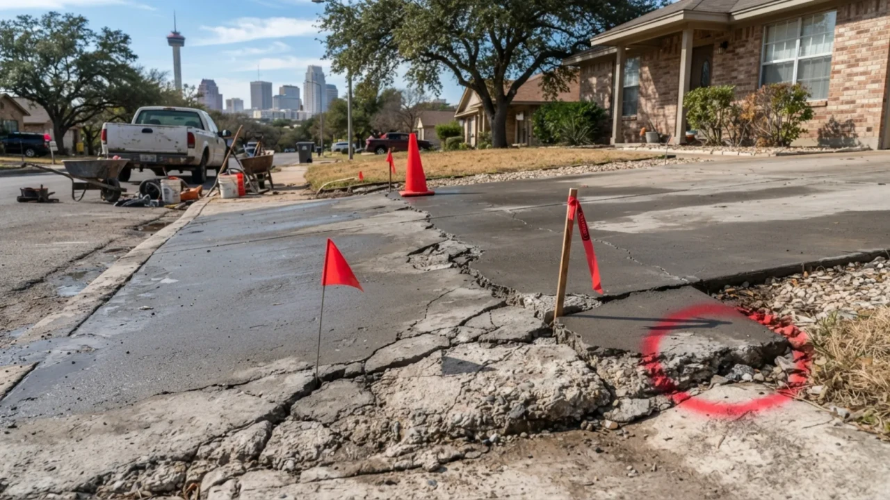 Concrete Contractor Red Flags Warning Signs San Antonio