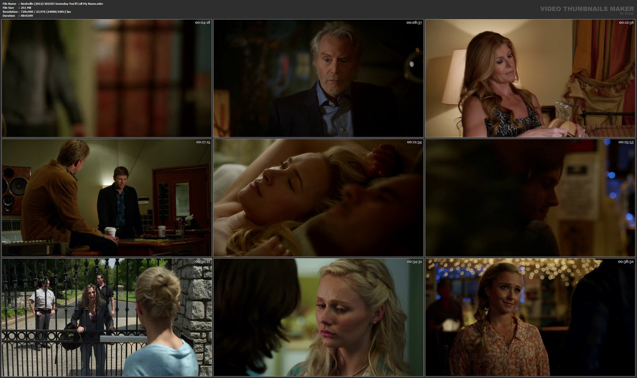 Nashville (2012) S01E03 Someday You'll Call My Name.mkv
