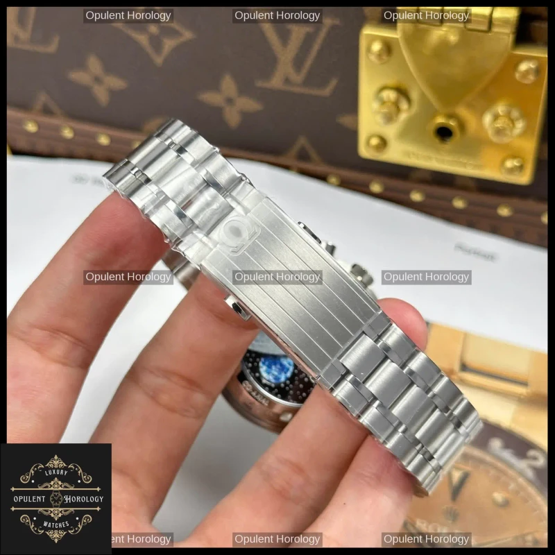 Omega Speedmaster Silver Snoopy 50th Anniversary 42mm Chronograph - Super Clone