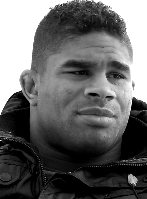 44-år gammel 196 cm høy Alistair Overeem i 2024