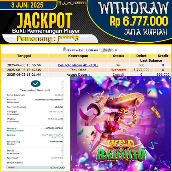 jackpot-slot-wild-bandito--pgsoft-wd-rp-6777000--dibayar-lunas-di-joyotogel