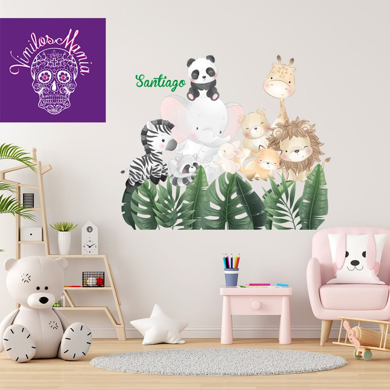 Vinilo Animales Selva