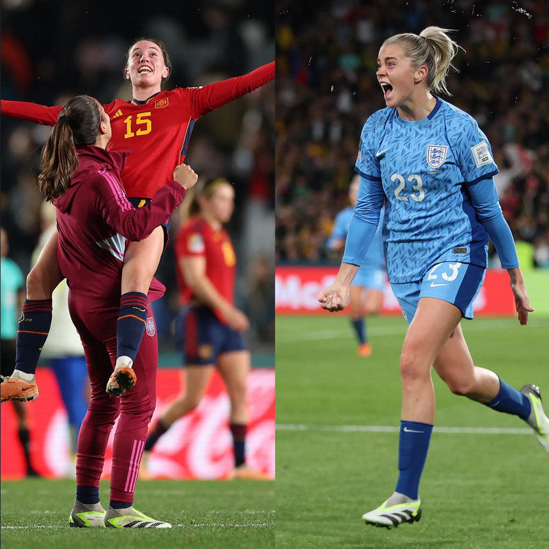 Inglaterra y España se medirán en la gran final de la Copa Mundial Femenil