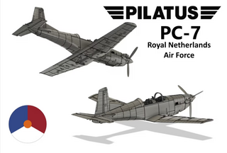ピラタス　PC-7 スイス空軍模型 ピラタス PC-7 ケレステイト スイス空軍模型 - 航空機・ヘリコプター