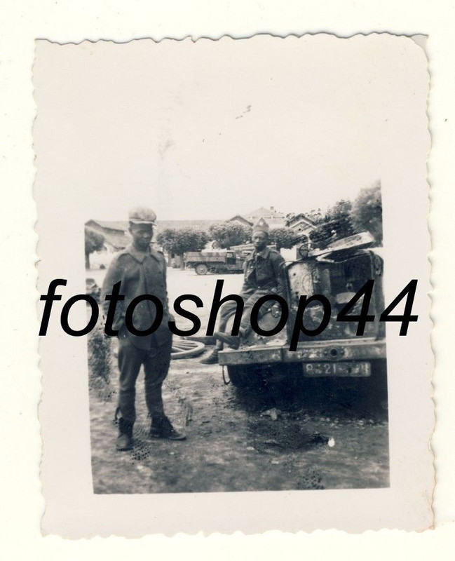 französischer LKW Gefangene Soldaten