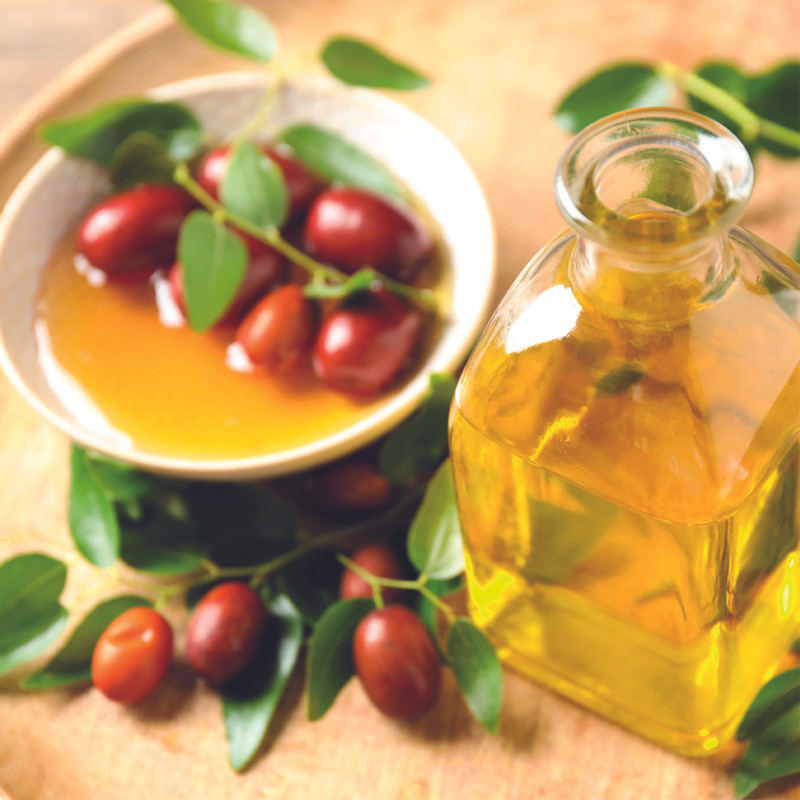 Huile de Jojoba - Ingrédients Cosmétiques Naturels du Maroc