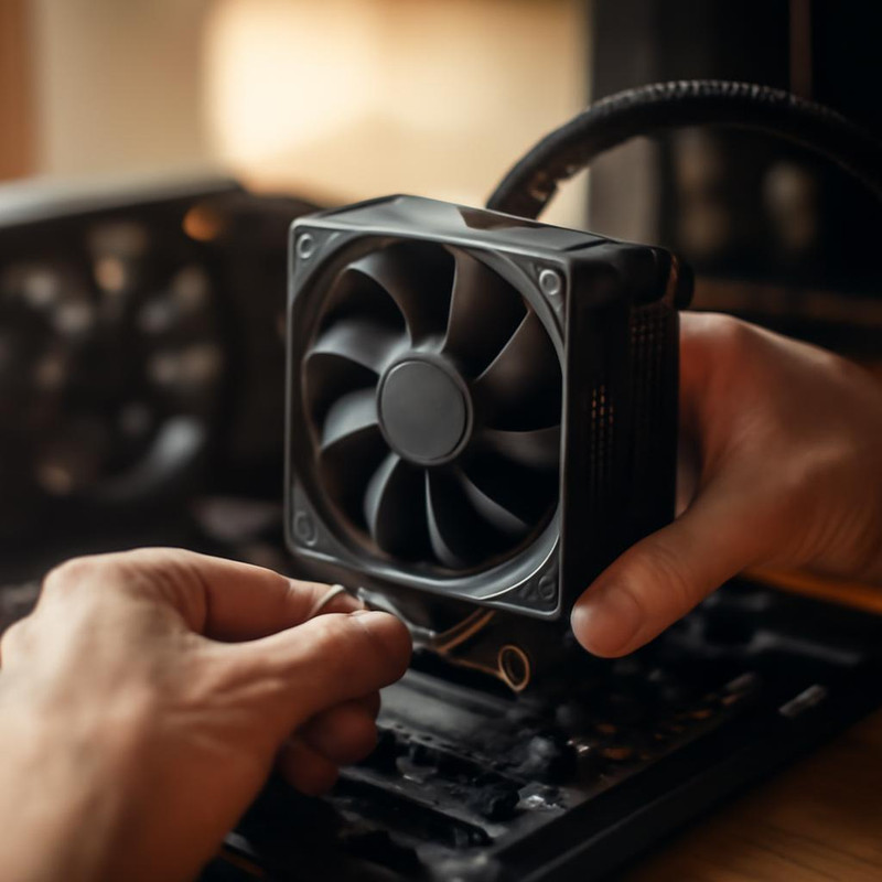 Процесс работы драйкулера в системе охлаждения