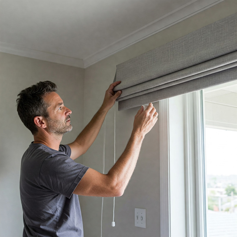 Blinds installation 2