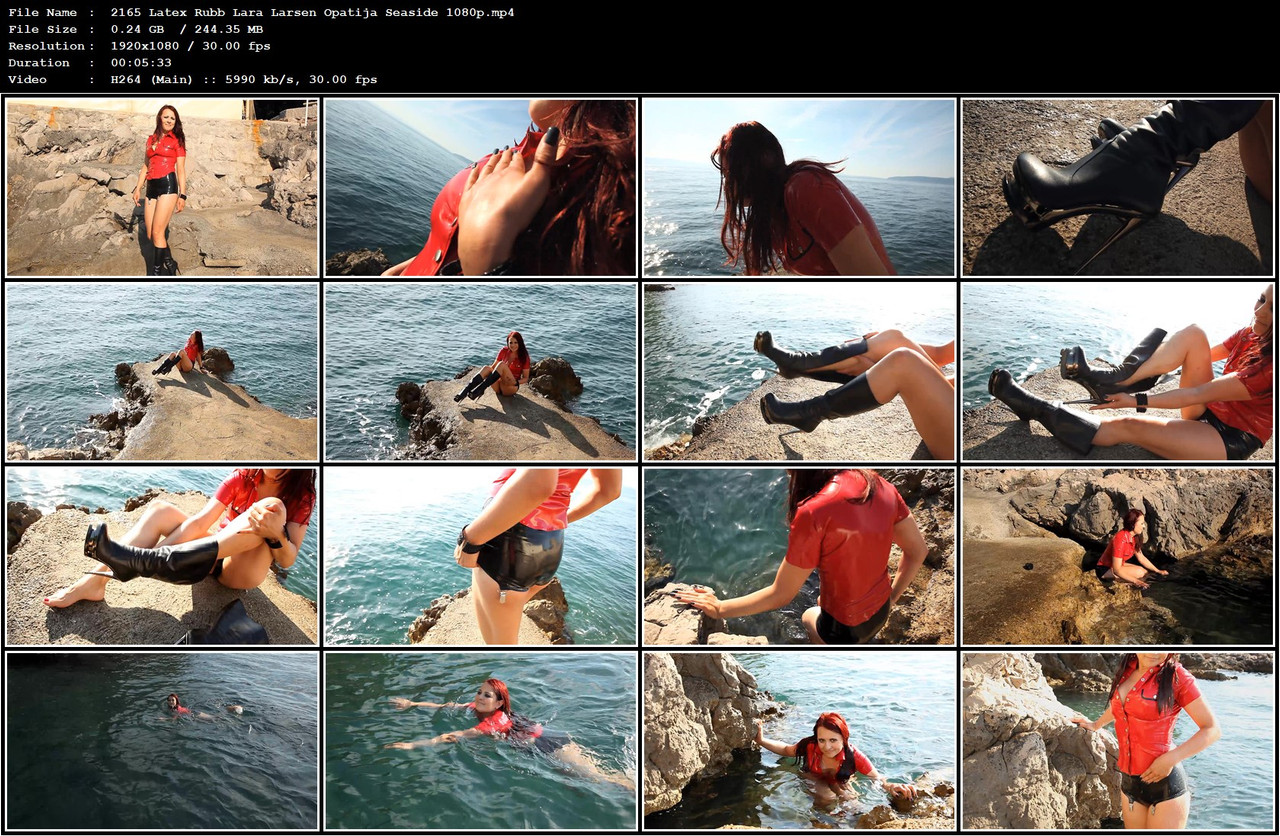2165 Latex Rubb Lara Larsen Opatija Seaside 1080p mp4