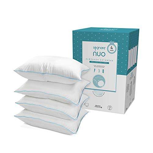 Amazon Almohada Sognare Nuo Estándar Semi firme 