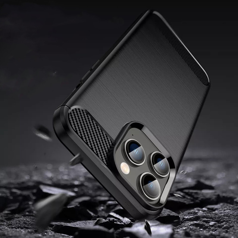 Husa pentru Samsung Galaxy A35 Daden® Calitate Premium, Antisoc, Carbon 167795