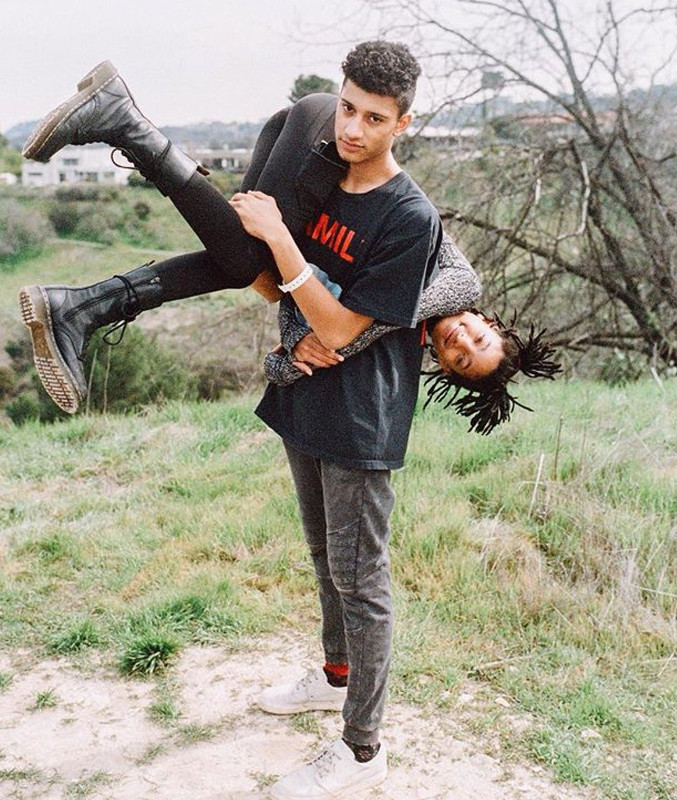 Willow Smith with Tyler Cole