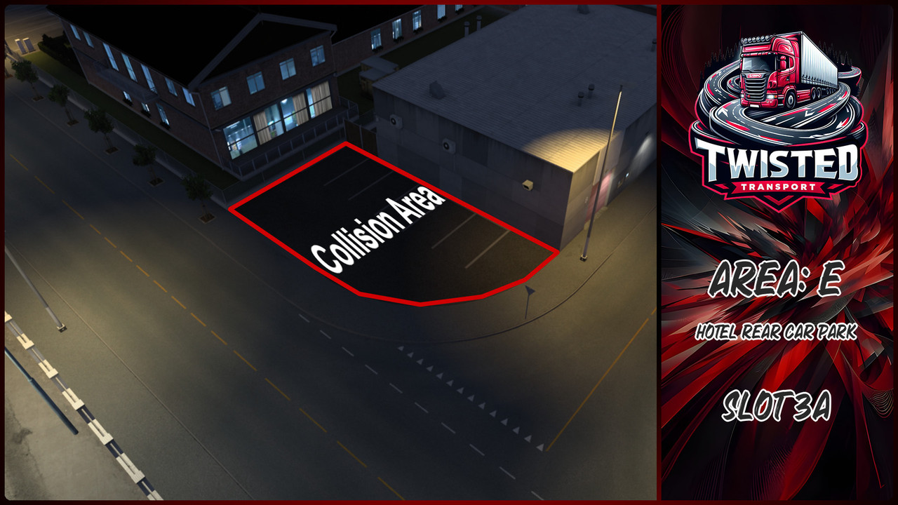 Area E: Hotel Rear Car Park 3A