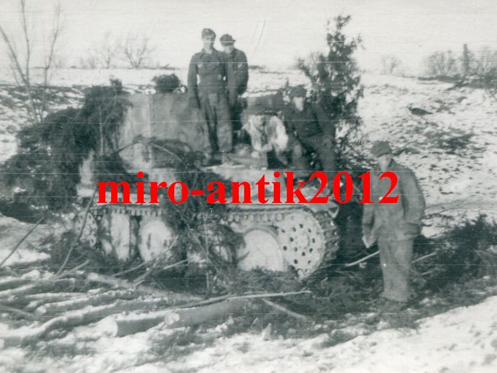 Foto, Wehrmacht, Panzer, Panzerjäger, Einsatz in