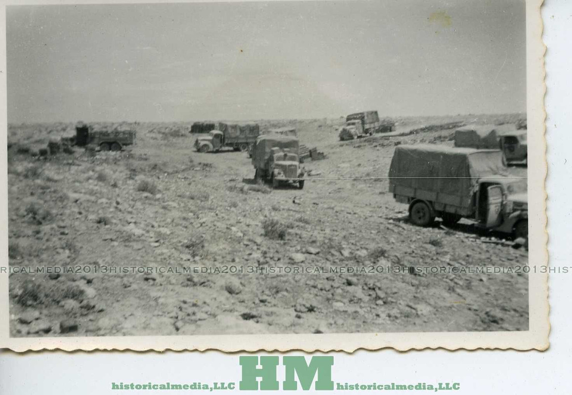 2WK Foto- DAK - OPEL BLITZ LKW TRUCKS IN DER WUE