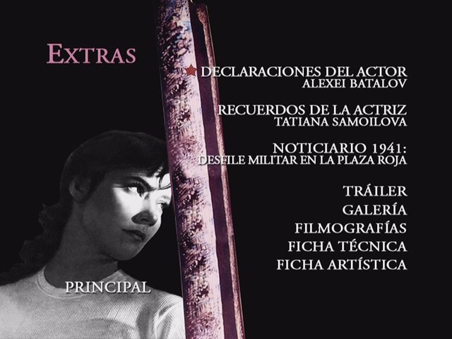 4 - Cuando Pasan las Cigüeñas [DVD9Full] [PAL] [Cast/Ru] [Sub:Cast] [1957] [Drama]
