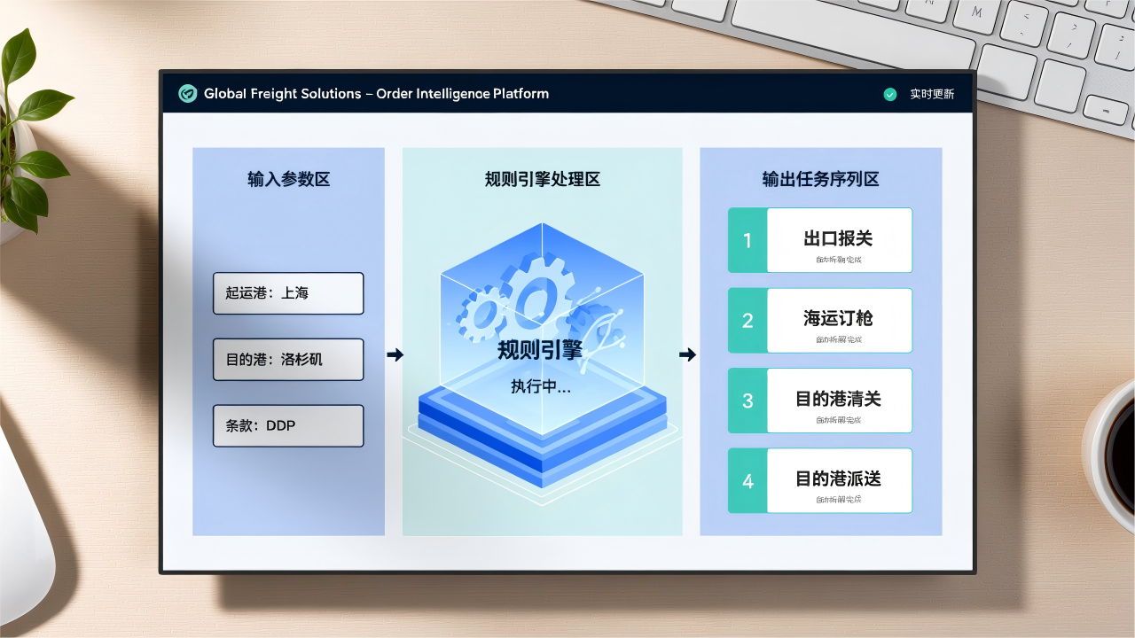 订单智能拆解逻辑示意图