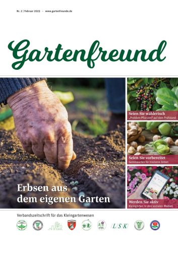 Cover: Gartenfreund Magazin Februar No 02 2023