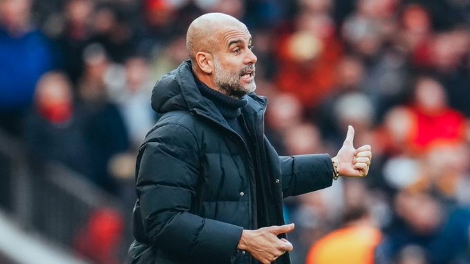 Guardiola tras perder el derbi de Manchester: