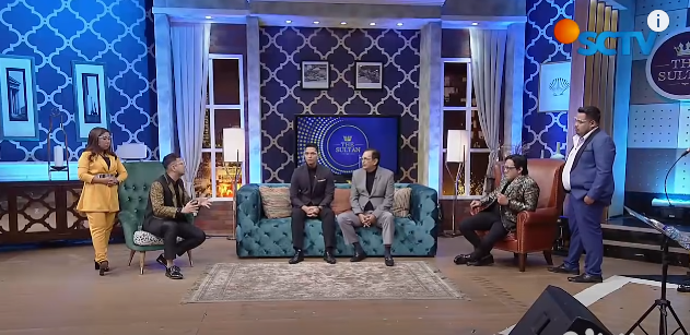 Roy Marten dan Gibran diundang di acara The Sultan yang dipandu Raffi Ahmad dan Andre Taulany