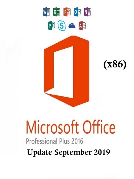 Office 2016 Pro Plus VL Multi-22 (x86) September 2019... Office 2016 Pro Plus VL Multi-22 (x86) September 2019...