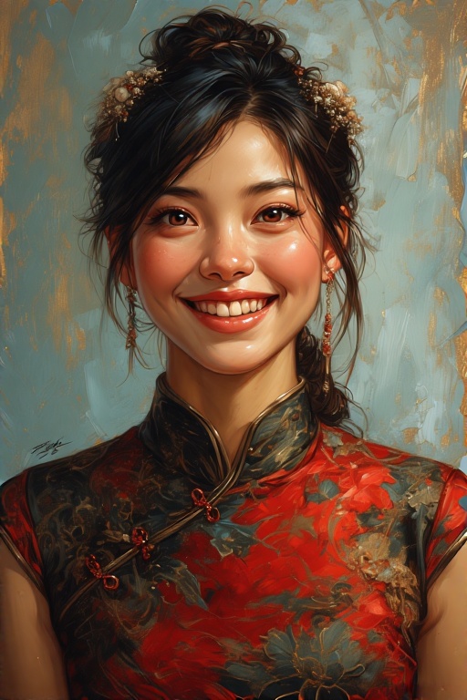 Oil-portrait-close-up-of-a-bea-25
