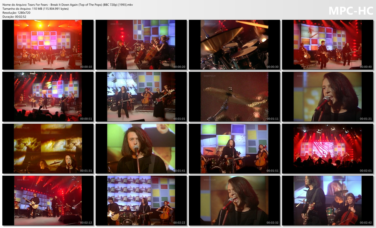 Tears For Fears - Break It Down Again (Top of The Pops) (BBC HD 720p) [03.06.1993]