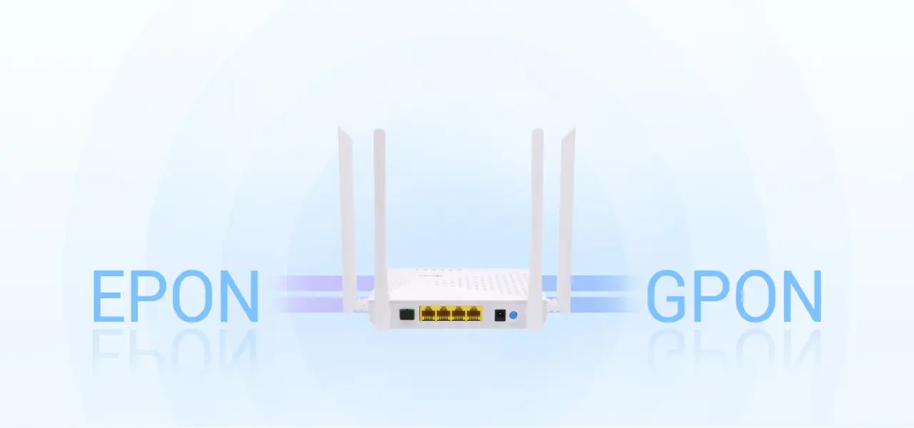 ONU compatible con EGPON y GPON