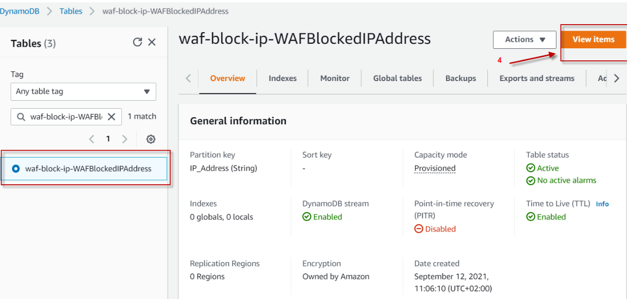 this image show how to view items 